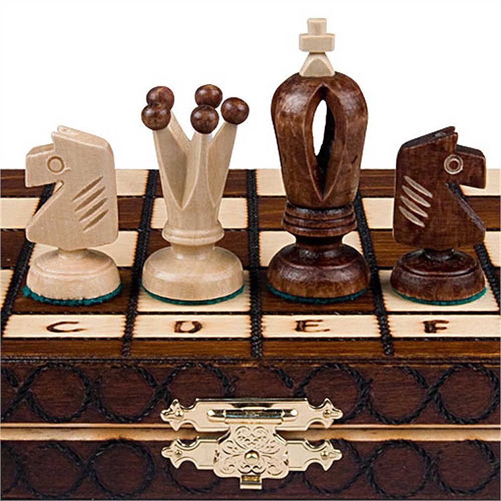 Chess Set Royal 30 European Wooden Handmade International Chess Set  11-3/4