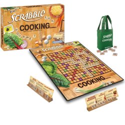 Scrabble Cooking Edition Board Game