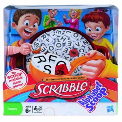 Scrabble Alphabet Scoop Board Game