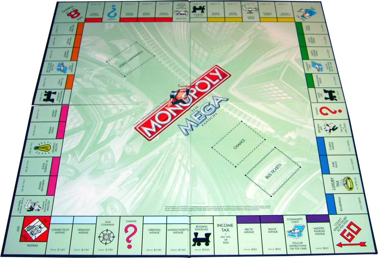 monopoly board pogo original
